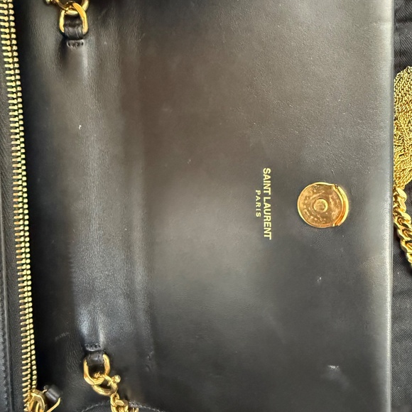 YSL Kate Tassel Wallet on a Chain - Black Calfskin - Picture 7 of 10